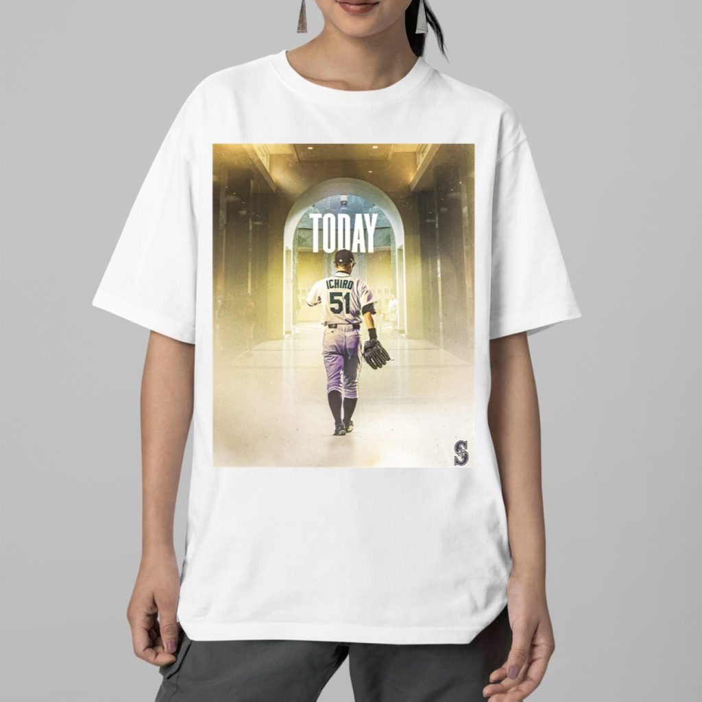 Ichiro enters the hallowed halls of Cooperstown Shirt 2