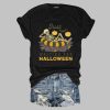 Just Waiting For Halloween T shirt 4