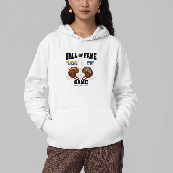 LA Chargers vs Lions Hall of Fame Game 2025 Shirt 5