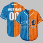 Lions x Tigers 3D Baseball Jersey