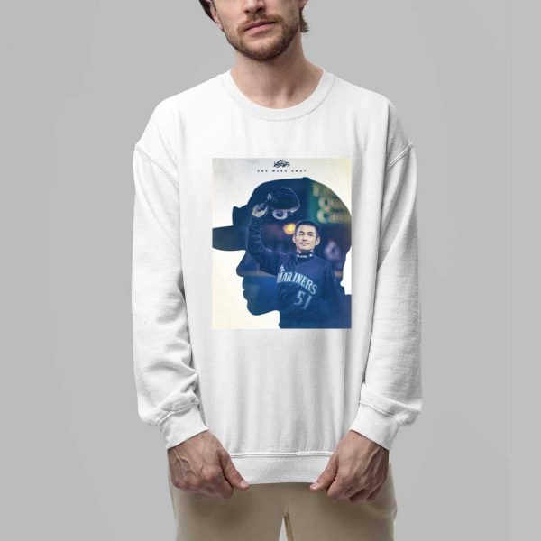 Mariners Ichiro goes into the Hall of Fame Shirt 3
