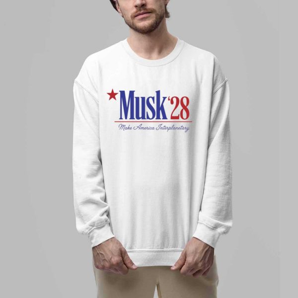 Musk 28 Make America Interplanetary Shirt 2