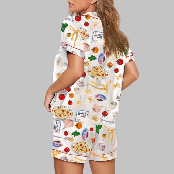 New York Travel Satin Pajama Set 3