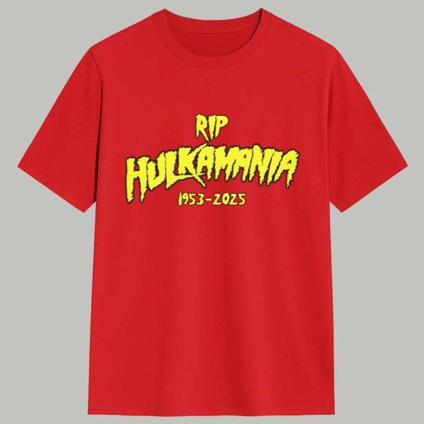 RIP Hulkamania 1953 2025 Shirt 1