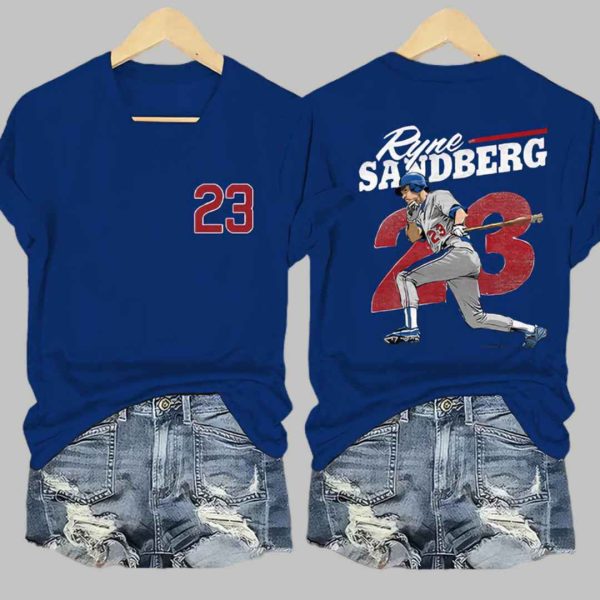 RIP Ryne Sandberg Number 23 Shirt 2