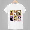 Retro Halloween Cat Ghost Pumpkin Shirt 1