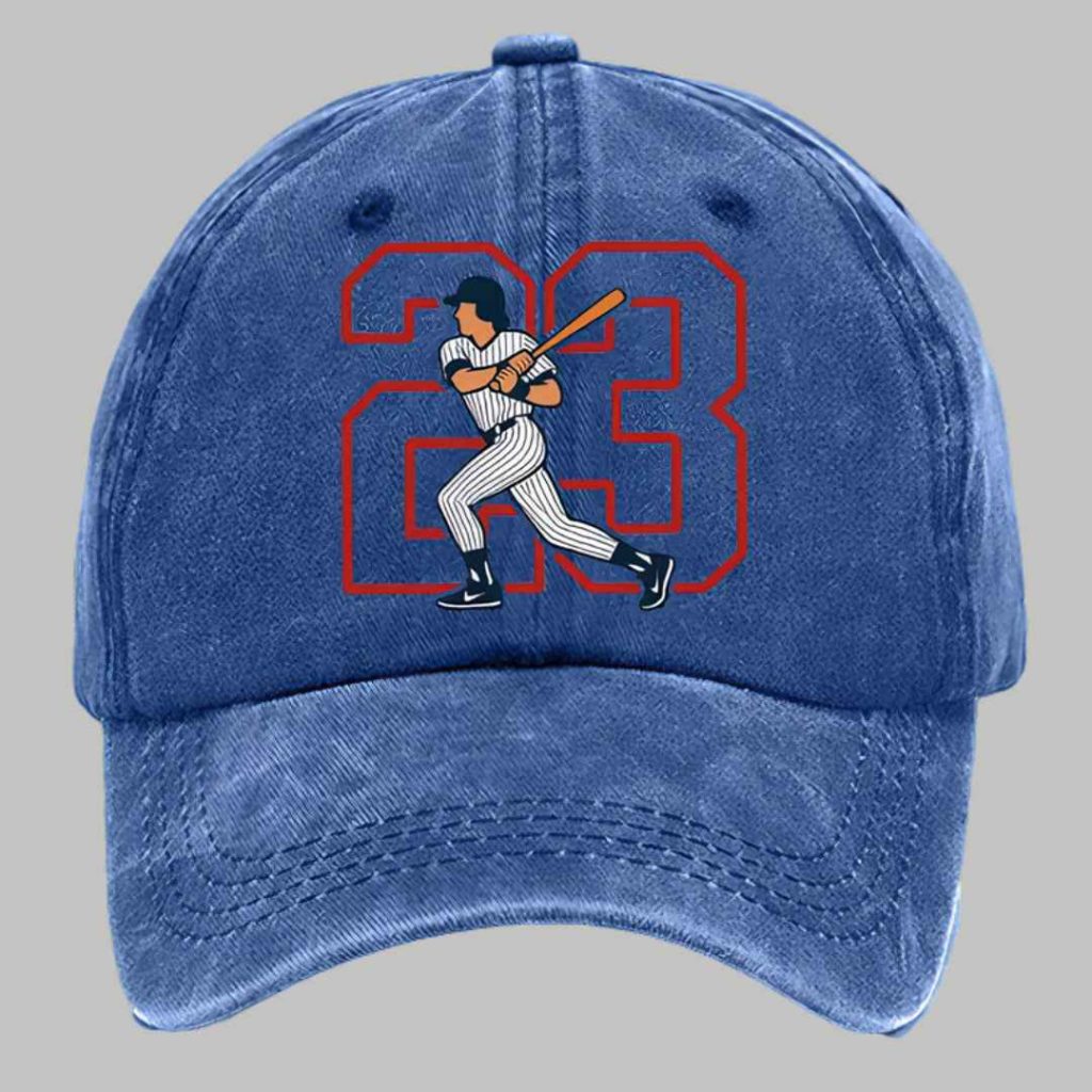 Retro RIP 23 Print Baseball Cap 3