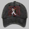 Retro RIP 23 Print Baseball Cap 4