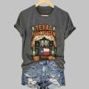 Retro Texas The Alamo Halloween Howees Print T Shirt 5