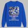 Ryne Sandberg Cubs Forever 23 Thank You For The Memories Shirt 3