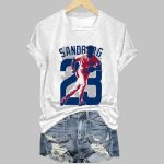 Ryne Sandberg Retro RIP Print T-Shirt
