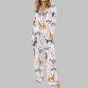 Sighthound Silky Satin Pajama Set 3