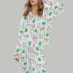 Spicy Margarita Silky Satin Pajama Set