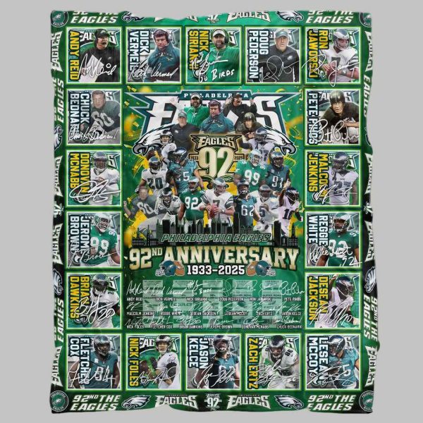 The Eagles 92nd Anniversary 1933 2025 Blanket 2
