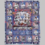 The Jays 48th Anniversary 1977-2025 Blanket