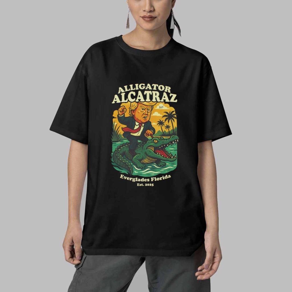 Trump Alligator Alcatraz Everglades Florida EST 2025 Shirt 5 Trump Alligator Alcatraz Everglades Florida EST 2025 Shirt 5