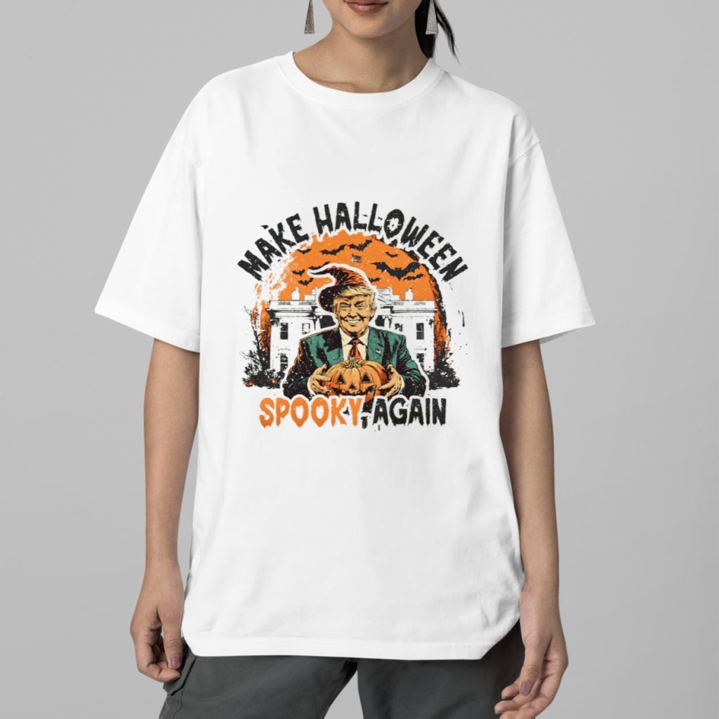 Trump Make Halloween Spooky Again Shirt 5