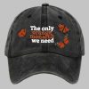 Unisex Butterfly The Only Orange Monarch We Need Hat 2