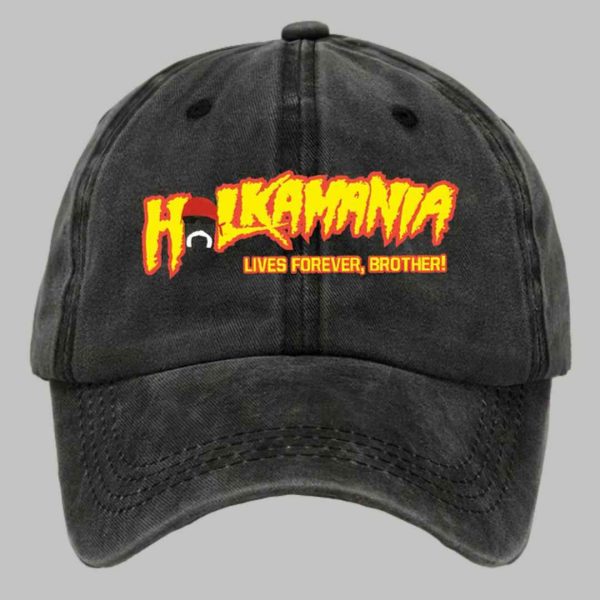 Unisex Hulkamania Lives Forever Brother hat 3