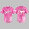 Volunteers x Breast Cancer Awareness Month Baseball Jersey 2