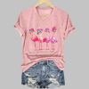 Womens Fashion Casual FDT Flame Bird T shirt 5