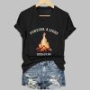 Womens Forever a Light Print T shirt 4