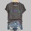 Womens Retro FDT Frog Dragonfly Turtle Print T Shirt 2