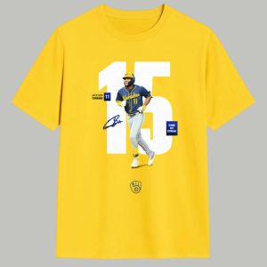 Jackson Chourio 15 Game Hit Streak Shirt 1