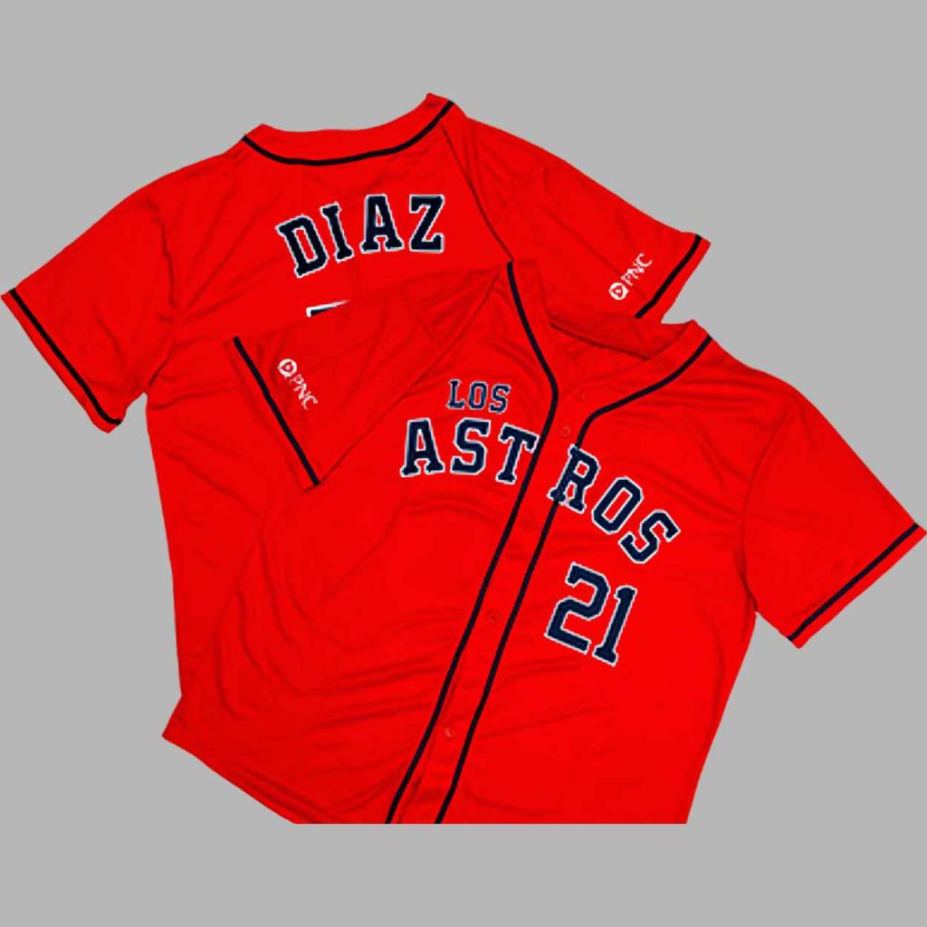 2025 Astros Yainer Diaz Los Astros Jersey Giveaway 3