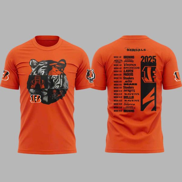 2025 Bengals New Season Shirt 1