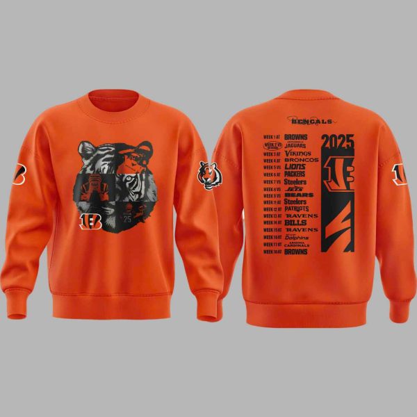 2025 Bengals New Season Shirt 3