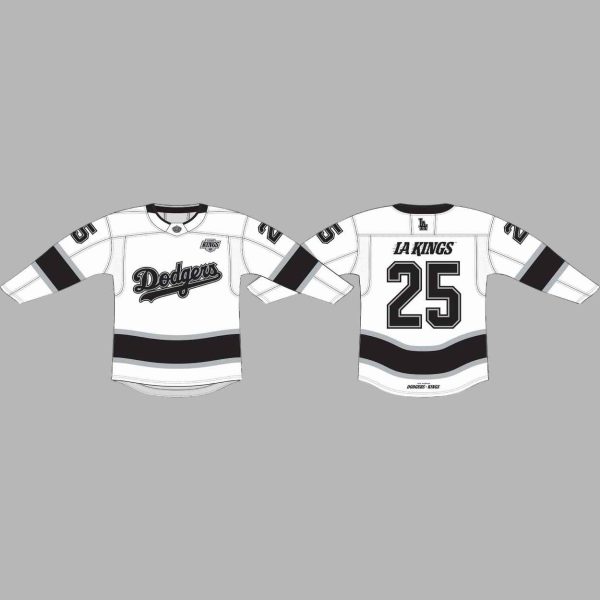 2025 Dodgers Giveaway LA Kings Night Jersey Giveaway 1