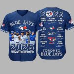 2025 Jays Striving For Greatness Baseball Jersey