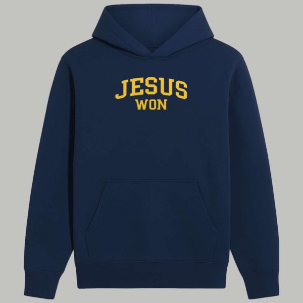 2025 Jesus Won Brewers T Shirt 2