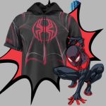 2025 Marlins Spider Man Hoodie Jersey
