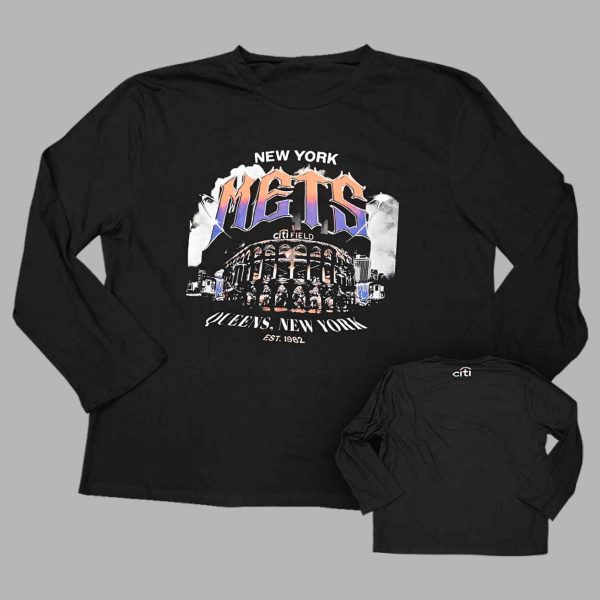 2025 Mets Long Sleeve T shirt Giveaway 1