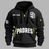 2025 Padres EST 1969 Quarter Zip Hoodie 3