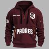 2025 Padres EST 1969 Quarter Zip Hoodie 4