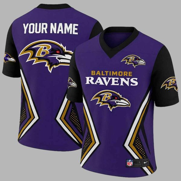 2025 Ravens Personalization Jersey 1