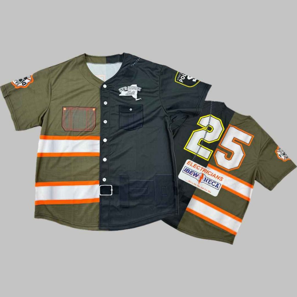 2025 Syracuse Mets First Responders Day Jersey Giveaway 2