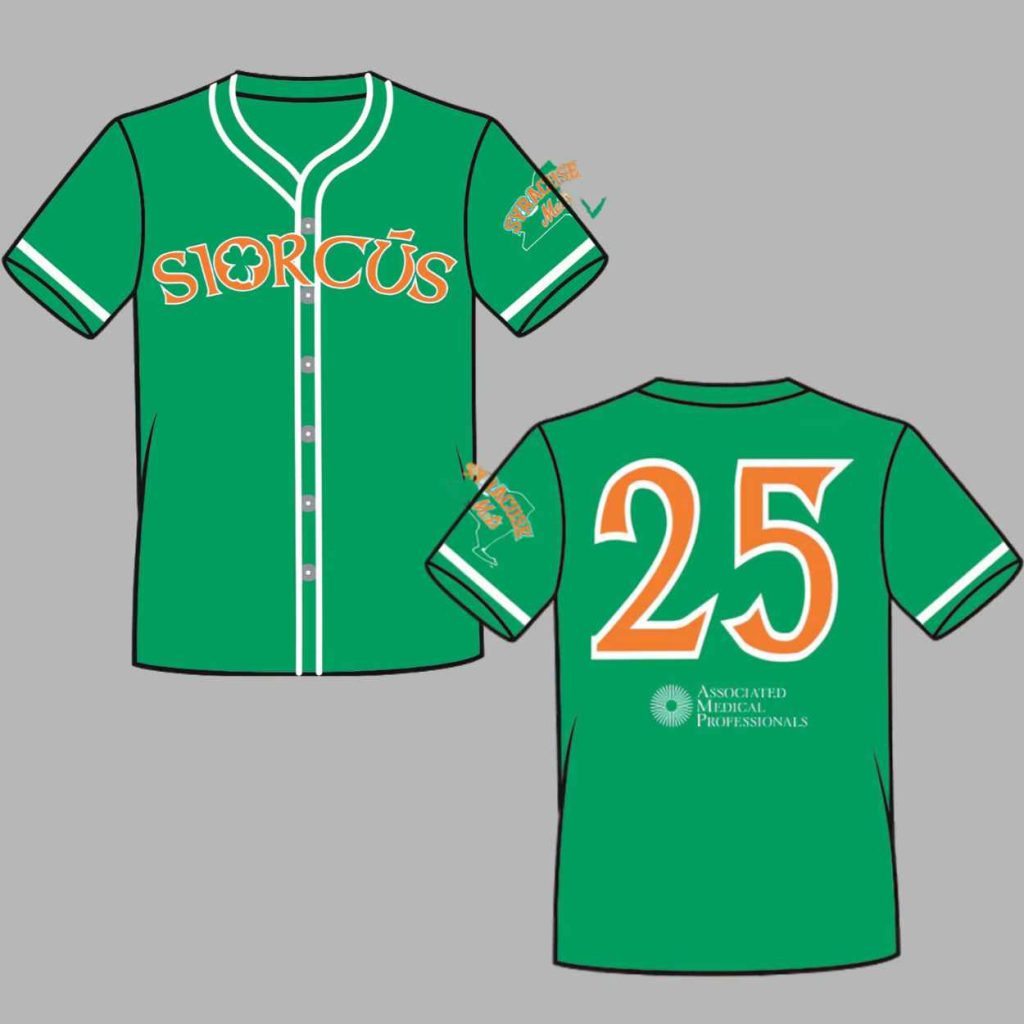 2025 Syracuse Mets Irish Jersey Giveaway 3 2025 Syracuse Mets Irish Jersey Giveaway 3