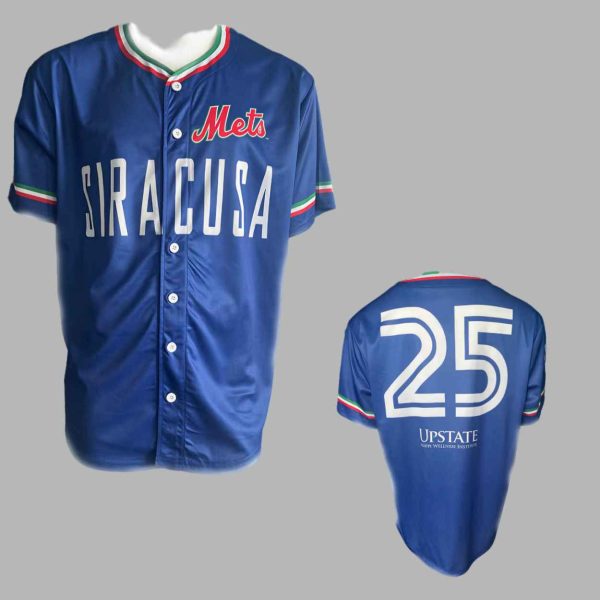 2025 Syracuse Mets Italian Jersey Giveaway 3
