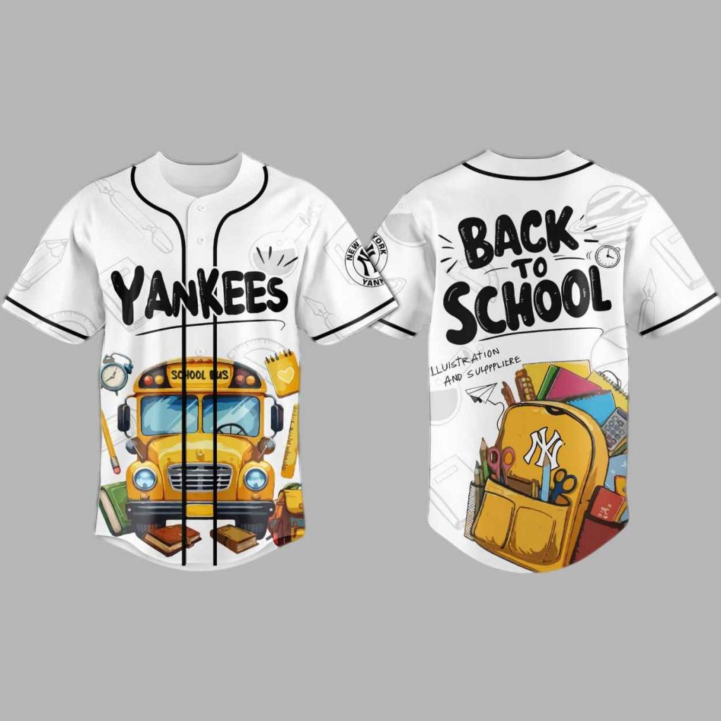 2025 Yankees Back To School Jersey 3