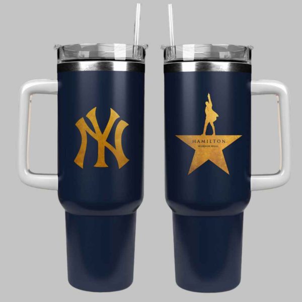 2025 Yankees x Hamilton Night Tumbler 1