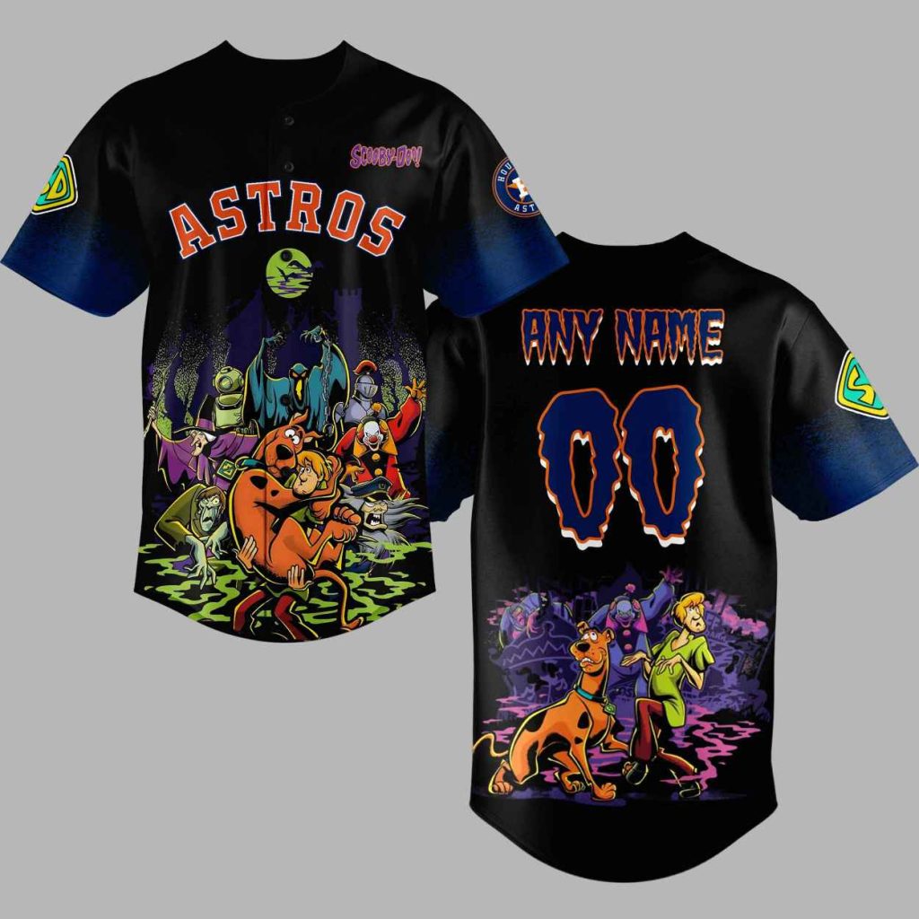 Astros x ScooBy Doo Night 2025 Jersey 3
