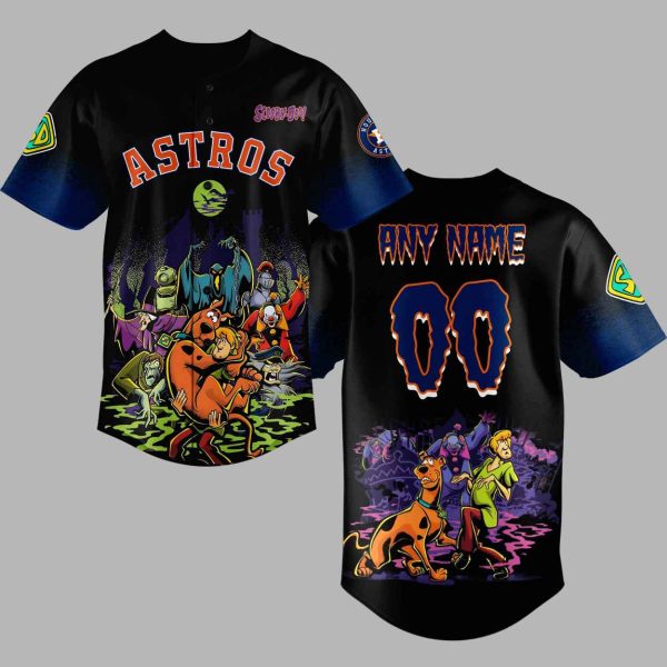 Astros x ScooBy Doo Night 2025 Jersey 3