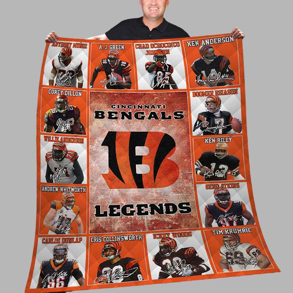 Bengals Legend Limited Edition Blanket 3 Bengals Legend Limited Edition Blanket 3