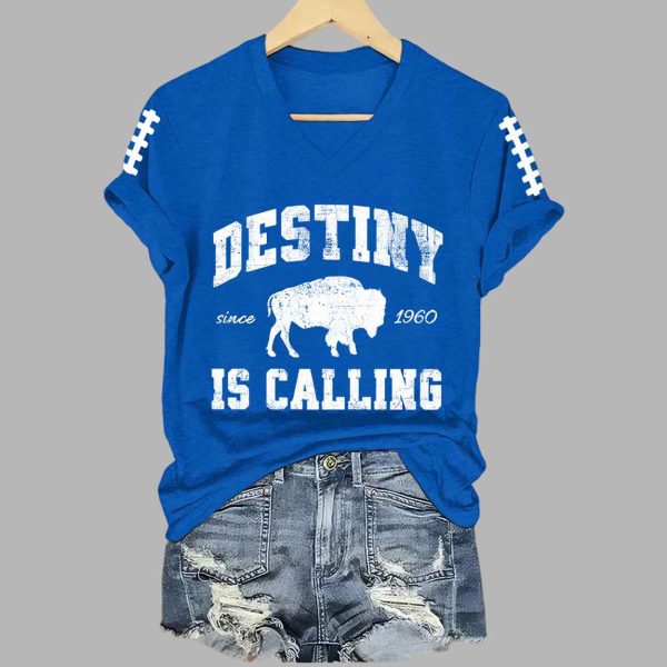 Bills Destiny Is Calling Since 1960 Shirt 3