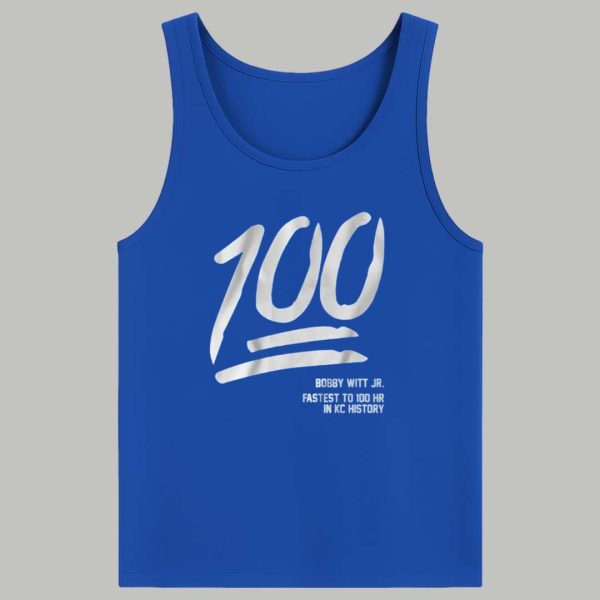 Bobby Witt Jr Fastest To 100 Hr In KC History Shirt 4