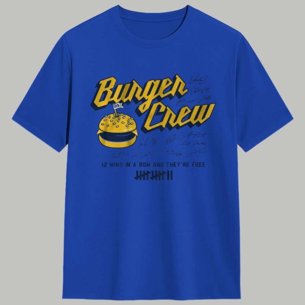 Brewers Burger Crew Shirt 1